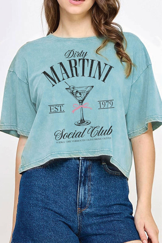 Dirty MARTINI SOCIAL CLUB LONG CROP