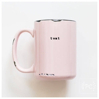 Twat | Ceramic Mug: Orange