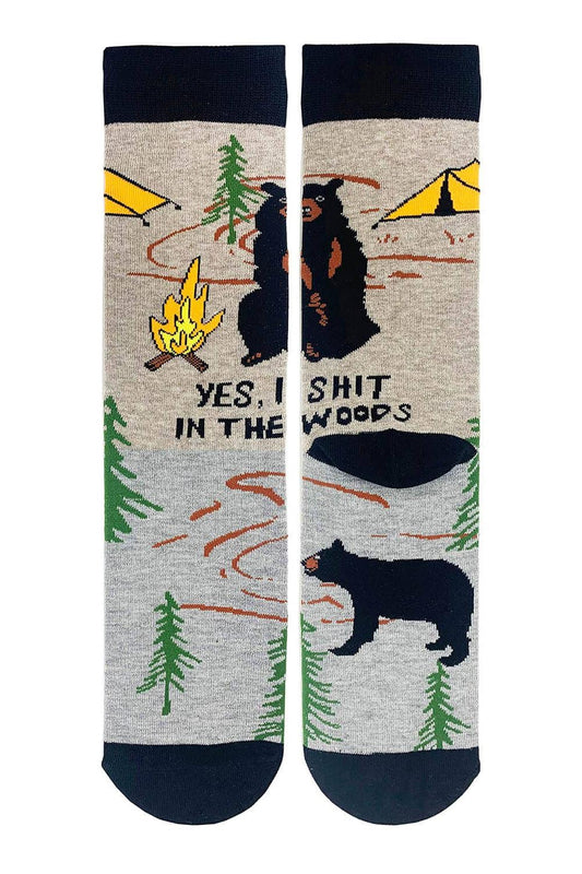 Bear Needs | Men's Funny Saying Crew Socks 23005
