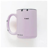 Twat | Ceramic Mug: Orange