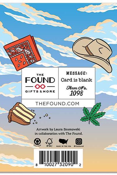 Have a Willie Dope Birthday Card