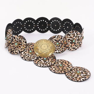 LEO BELT w/TURQ/GOLD