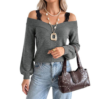 DESTINY LACE SHOULDER TOP