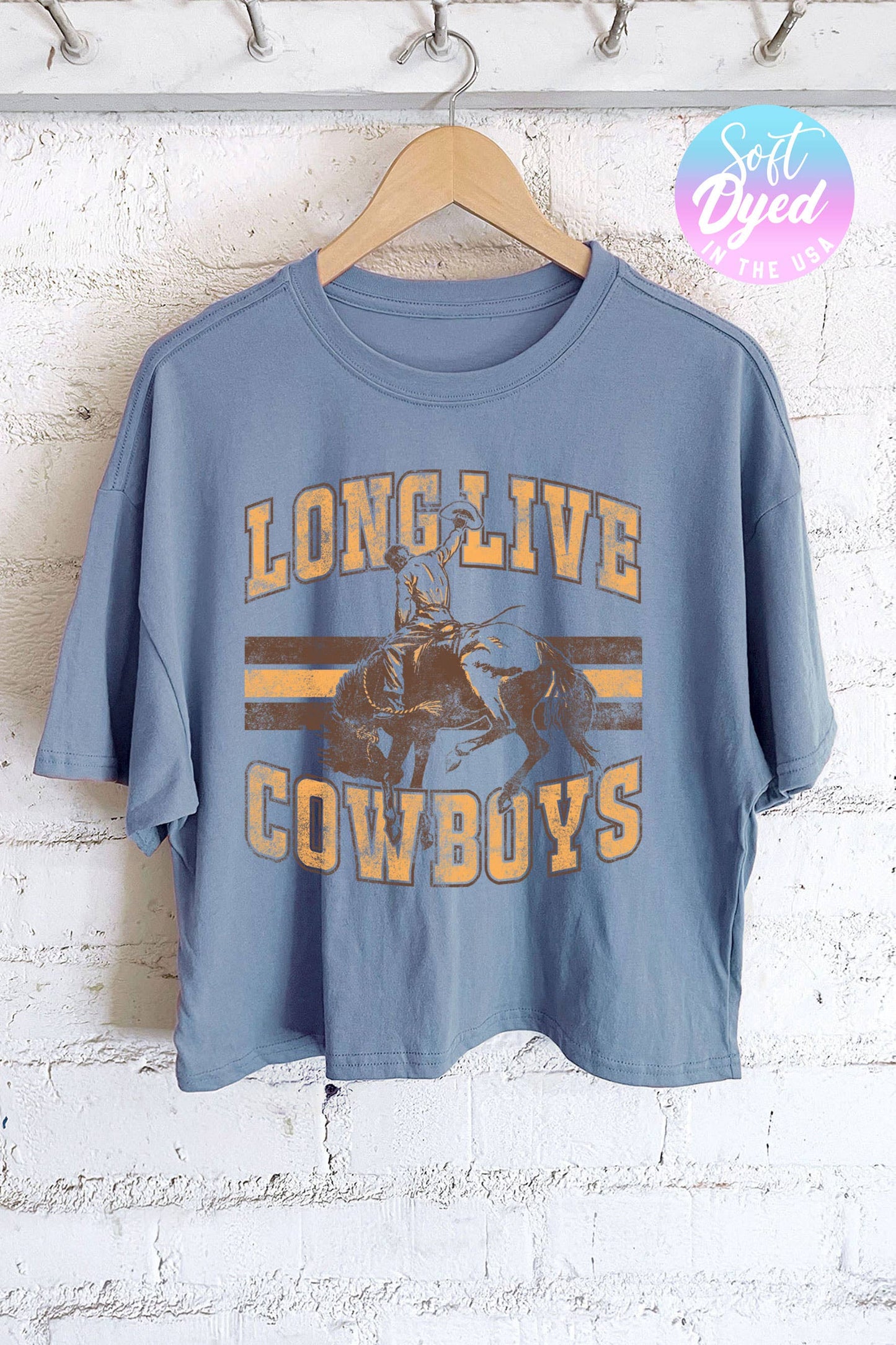 LONG LIVE CROP TOP: STONE