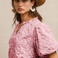 FLORAL PUFF SLEEVE TOP
