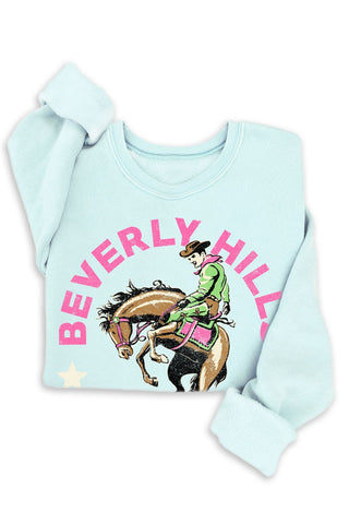 The BEVY SWEATSHIRT in PINK 9177