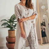 MADE IN ITALY DUSTER TOP 1271