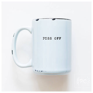 Piss Off | Ceramic Mug: Yellow