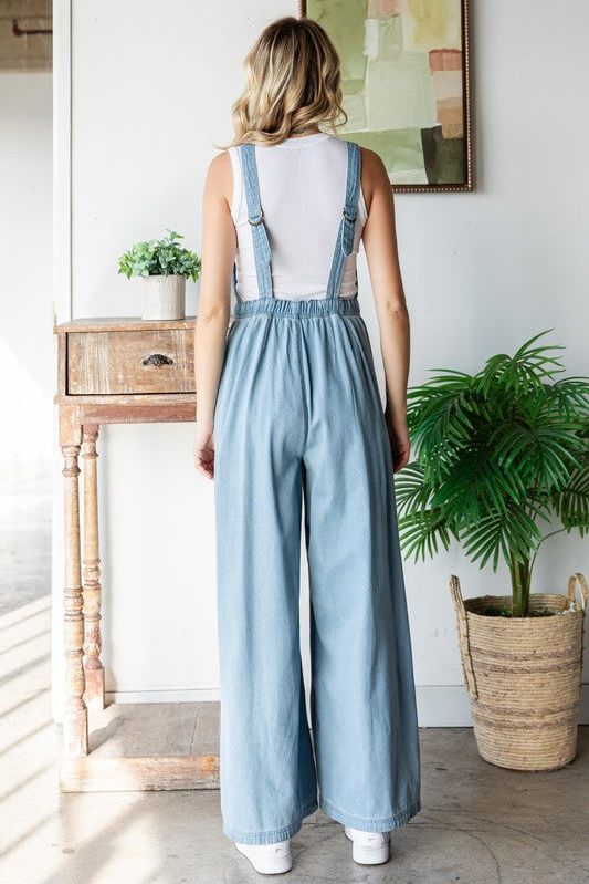 DENIM JUMPSUIT