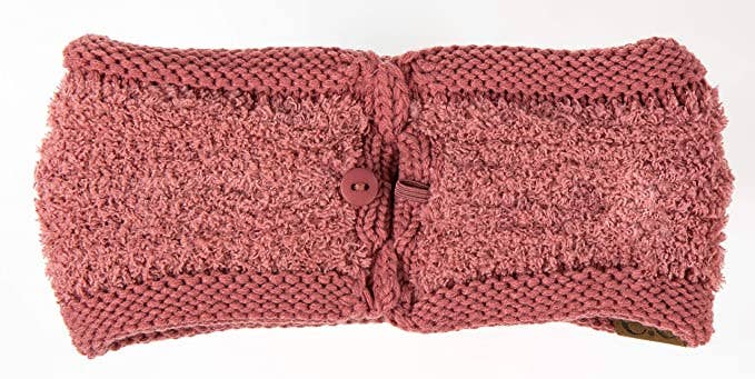 Ponytail Headwrap (Mauve)