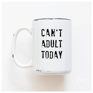 Can't Adult Today | Ceramic Mug: Purple