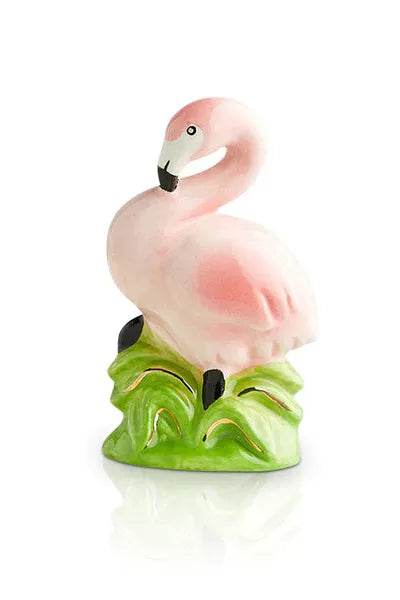 NORA FLEMING TICKLED PINK MINI FLAMINGO