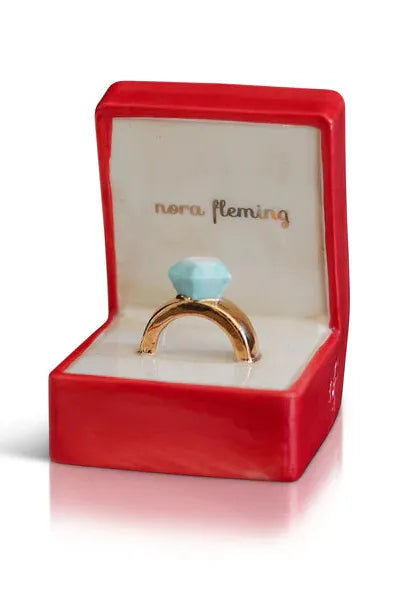 NORA FLEMING PUT A RING ON IT MINI RED BOX