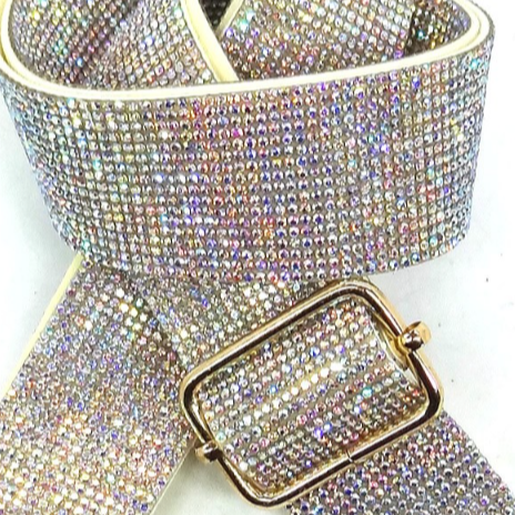 Rhinestone Crossbody Bag Strap