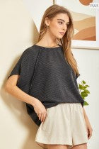 TOP in CHARCOAL MHS12