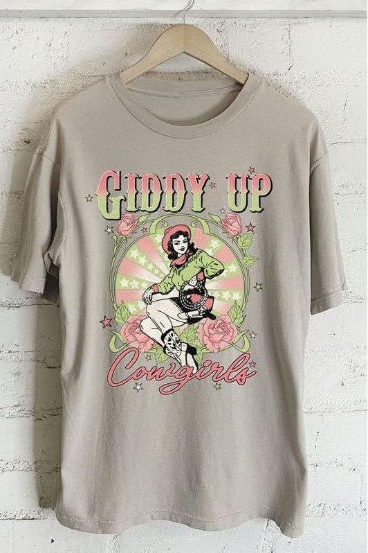 X GIDDY UP TEE