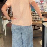 POL DAHLIA DENIM PANT P95