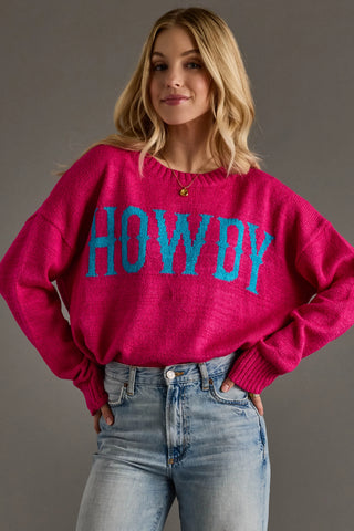 HOWDEEEE PINK SWEATER 933