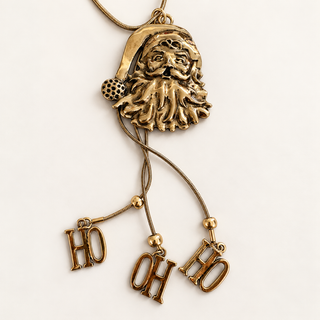 BIG HEAD SANTA NECKLACE