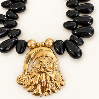 BIG BEAD SANTA NECKLACES