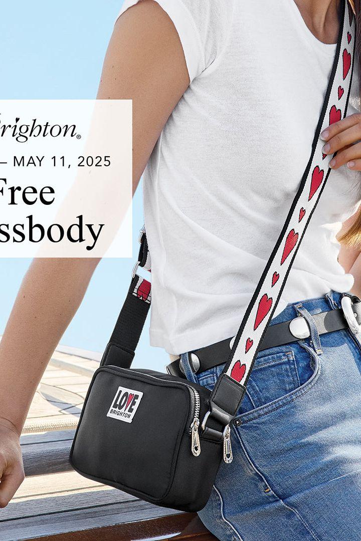 FREE BRIGHTON Love Essentials Crossbody w/$150+