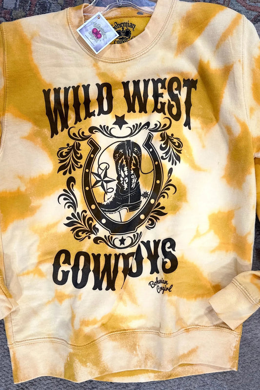 X WILD WEST MUSTARD SWEATSHIRT