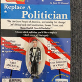 REPLACE A POLITICIAN MAN