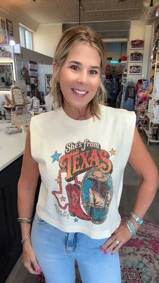 SHE’S FROM TEXAS TEE
