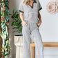 STRIPED PANT in CREAM/BLUE