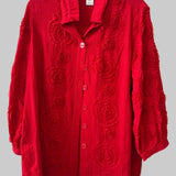 X JOHN MARK 44735 RED ~XSMALL