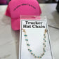 TRUCKER HAT CHARM ~ TURQUOISE