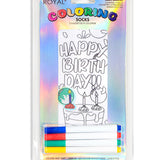 HAPPY BIRTHDAY SOCKS WITH MARKERS.
