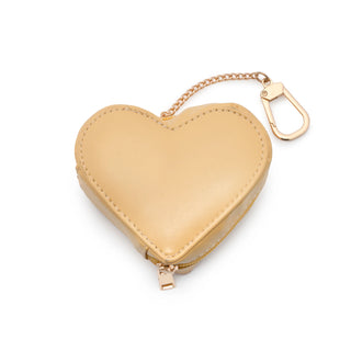 LEOPARD HEART BAG CHARM