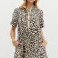 LEOPARD DRESS 26571