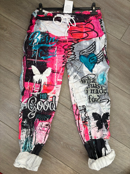 MADE IN ITALY BORN FOR GOOD PANT