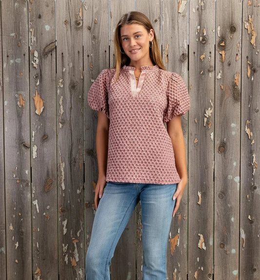 MAUVE TOP 1506