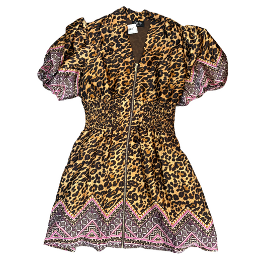 LEOPARD DRESS 30459