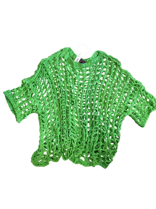 GREEN MESH TOP 727