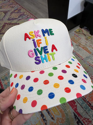 GIVE A SHIT HAT