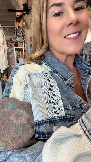 BRAELYNN DENIM SHACKET 51187