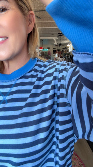 CLARITA STRIPED TOP 5392