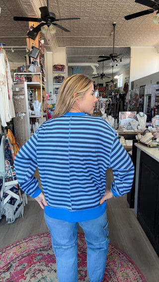 CLARITA STRIPED TOP 5392