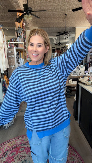 CLARITA STRIPED TOP 5392