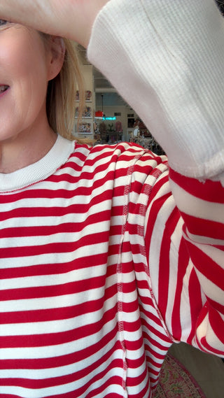 YADINA STRIPED TOP 4322