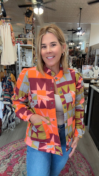 PATCHWORK POSSE JACKET