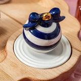 NORA FLEMING BLUE DECK THE HALLS MINI a424