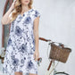 V-NECK DRESS 4392