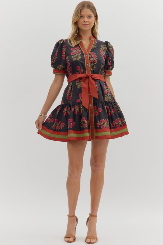 BLACK DRESS 28297