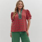 PLAID TOP 27726