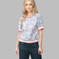 GREY PAISLEY TOP 35850